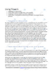 Living Flowers | Analyse