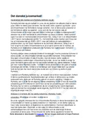 Det danske juicemarked | Analyse | Noter
