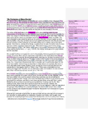 My Fantasies of Mass Murder | Analyse