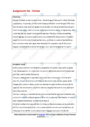 Uncle Dougies Suitcase | Analytical essay
