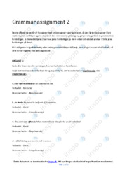 Grammar | Assignment