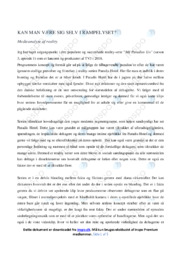 Mit Paradiso Liv | Analyse