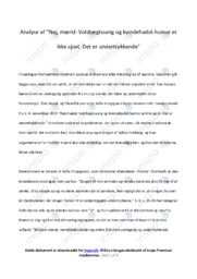 Nej, mænd Voldtægtssang og kvindehadsk humor er… | Analyse