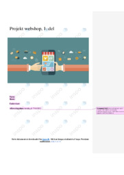 Projekt Webshop | Informatik