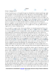 Hævn | Analyse | Noter Dansk