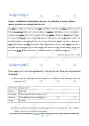 Engelsk eksamensopgave