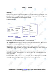 Netflix | Noter i afsætning | Over 2 sider