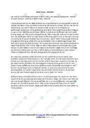 Black Friday | Analyse | Afsætning