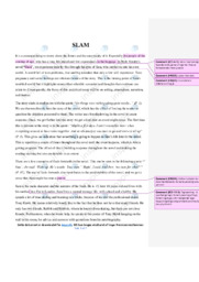 Slam | Analysis