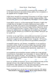 Charles Darwin | Biologi Rapport