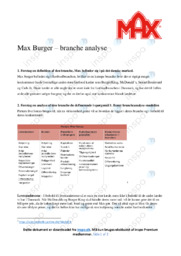 Max Burger | Analyse | Noter