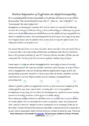 Anti-alkohol Kampagnefilm | Analyse | Kræftens Bekæmpelse