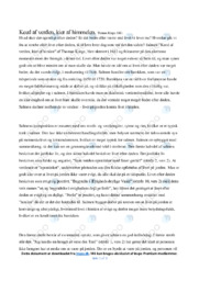 Keed af verden, kier af himmelen | Analyse |  Thomas Kingo