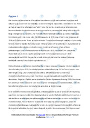 Det Danske Chartermarked | Noter Afsætning