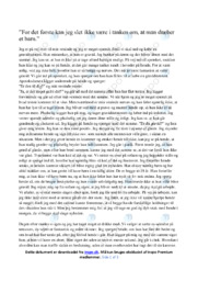 Abort | Dansk Essay