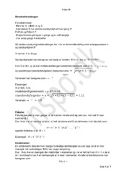 Sandsynlighed Noter | Matematik