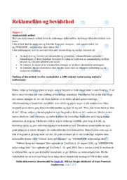 Reklamefilm og bevidsthed | Analyserende Artikel