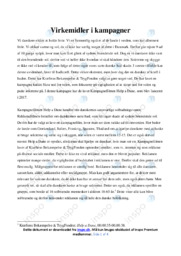Virkemidler i kampagner | Dansk Kronik