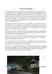 Anna`s lovestory | Analysis