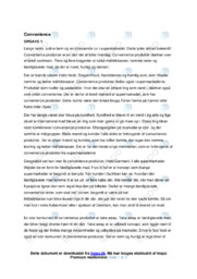 Convenience | Analyse | Noter