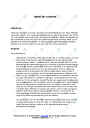 Hjertet der sladrede | Opgave | Noter
