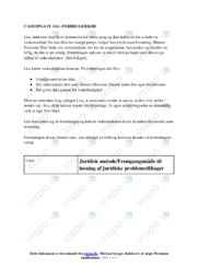 Caseopgave 14A | Forbrugerkøb