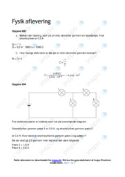 Fysik aflevering | 6 Opgaver