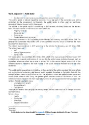 Public Sector | International Økonomi