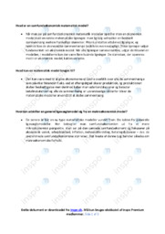 Samfundsøkonomisk matematisk model | International Økonomi