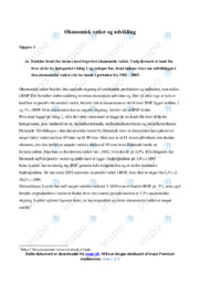 Økonomisk vækst og udvikling | International økonomi