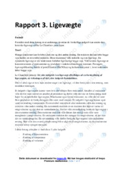 Ligevægte | Rapport Kemi