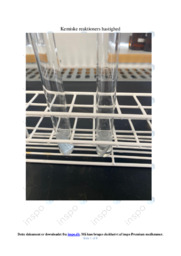 Kemiske reaktioners hastighed | Kemi