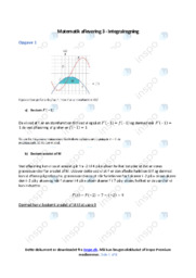 Integralregning | Matematik Aflevering