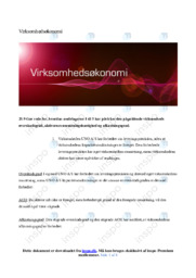 UNO AS | Analyse | Virksomhedsøkonomi Noter