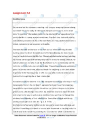 A Love Story | Analytical essay