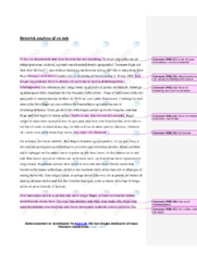 Britt Bagers tal | Retorisk analyse