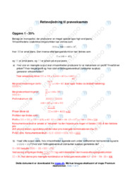 Mikroøkonomi | Opgave