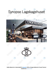 Lagekagehuset | Synopse