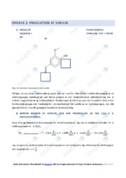 Produktion af vanilin | Opgave