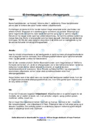 Linders efterspørgsels | Noter