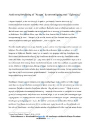 Knagen og Ægløsning | Sammenligning