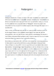 Nattergalen | Analyse