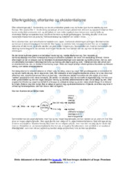 Eftertanke & eksistentialisme | Noter Billedeanalyse