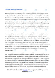 Entrepreneur | Speech
