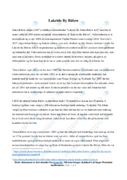 Lakrids By Bülow | Analyse