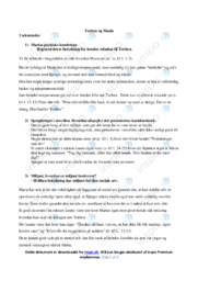 Marias psykiske kendetegn | Opgave