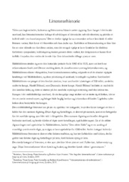 Litteraturhistorie | Dansk