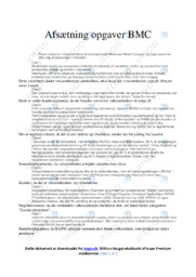 BMC | Analyse
