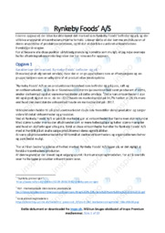Rynkeby Foods AS | Analyse