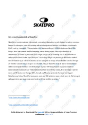SkatePro | Analyse